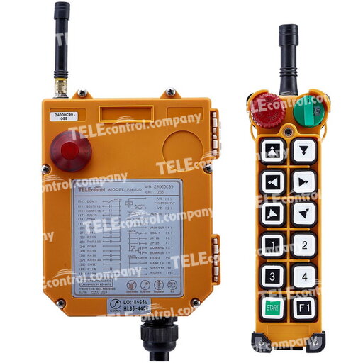Радиоуправление TeleControl F24-12D (12 кнопок, 2 скорости)